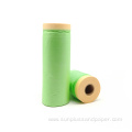 Portable car paint automotive masking film with tape